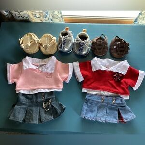 Build-A-Bear Doll Outfit Outfits and Shoes